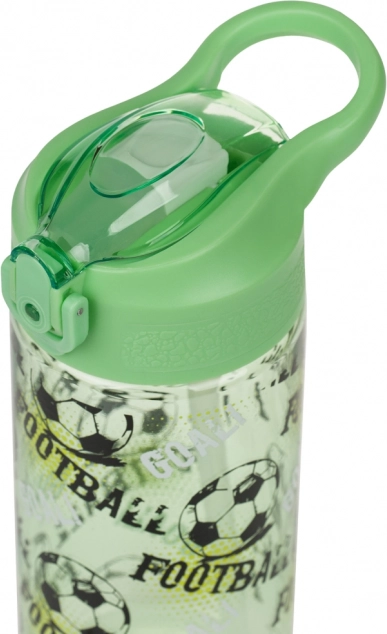 Sticlă Tritan cu pai pentru băut Fotbal 500 ml
