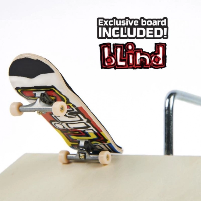 rampă din lemn cu fingerboard Tech Deck