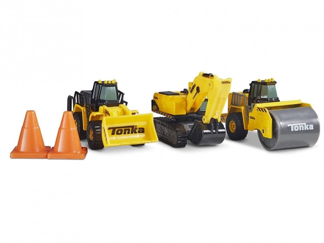 Set jucării de construcții Hasbro Tonka, 3 mașini