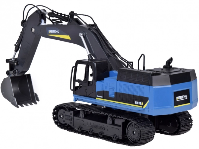 Excavator cu telecomandă și efecte