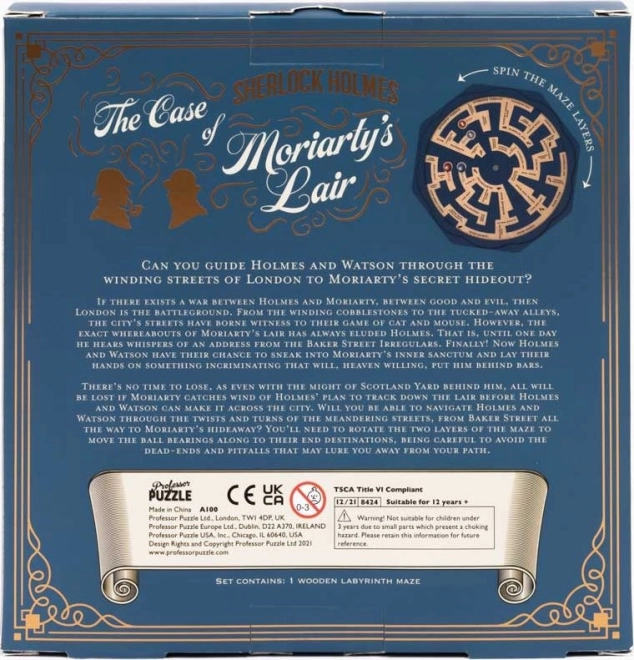 Puzzle Sherlock Holmes: cazul ascunzătorii lui Moriarty