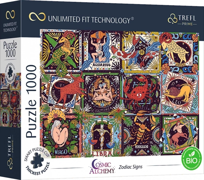 Puzzle magia spațiului: semne zodiacale 1000 piese