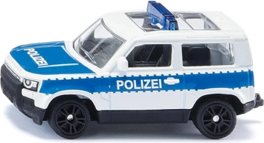 Land Rover Defender mașină de poliție