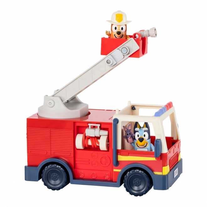 Set figurine Bluey Mașină de pompieri