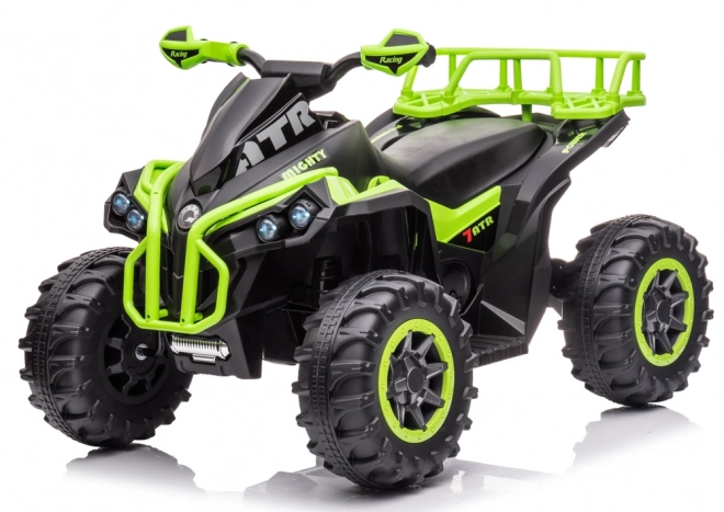 Quad cu baterie verde