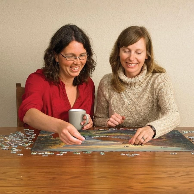Puzzle Cobble Hill noua zi 1000 de piese