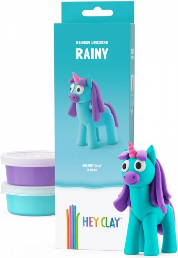 Hey Clay Unicorni Mase 3 kituri, Rainy
