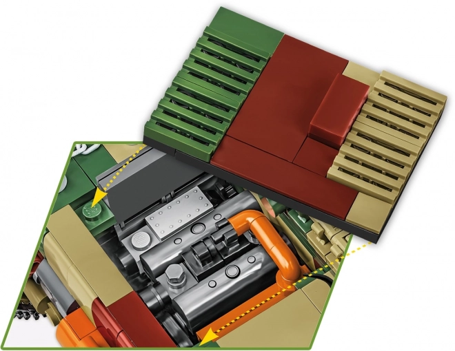 tanc Stegoburg Cobi WWII Sturmgeschutz IV 1:28