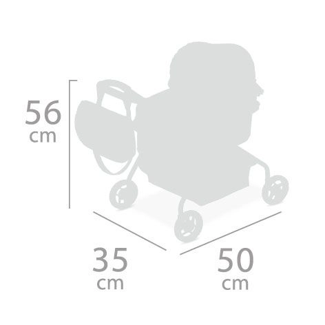 Primul meu cărucior de păpuși cu rucsac DIDI 2021
