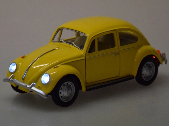 Volkswagen clasic Beetle 1967 metalic cu efecte de lumină și sunet