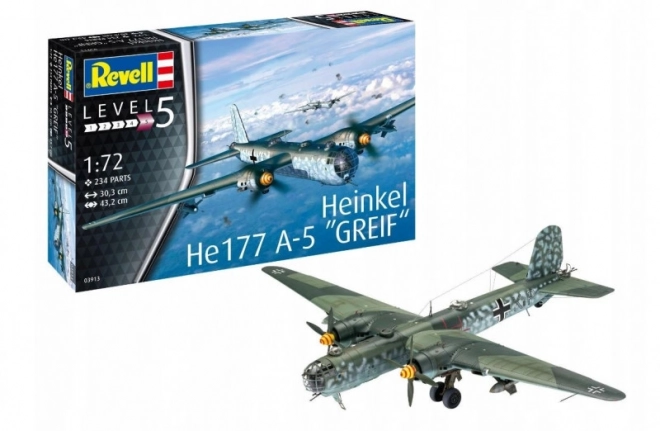 Model de plastic Heinkel HE177 A-5 Greif