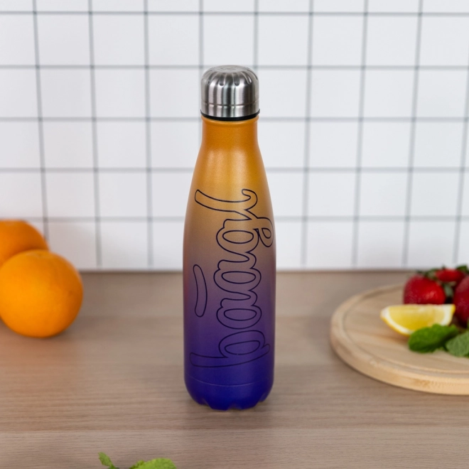 Sticlă termo galben-violet 500 ml