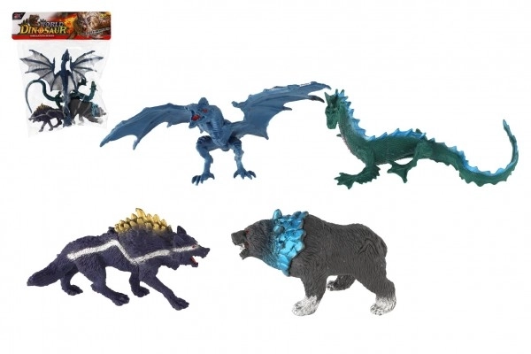 Set figurine plastice animale fantastice