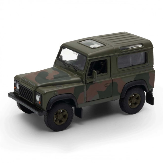 mașinuță Land Rover Defender camuflată 1:34