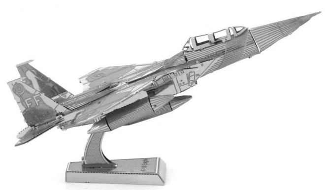 Puzzle 3D Metal Earth Avion de Luptă F-15 Eagle