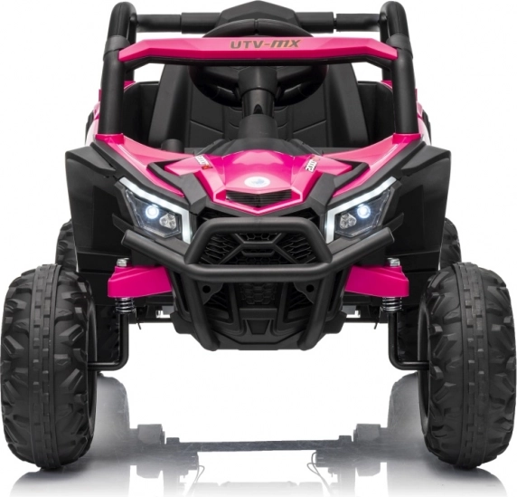 Automobil electric pentru copii Buggy Madman UTV-MX roz