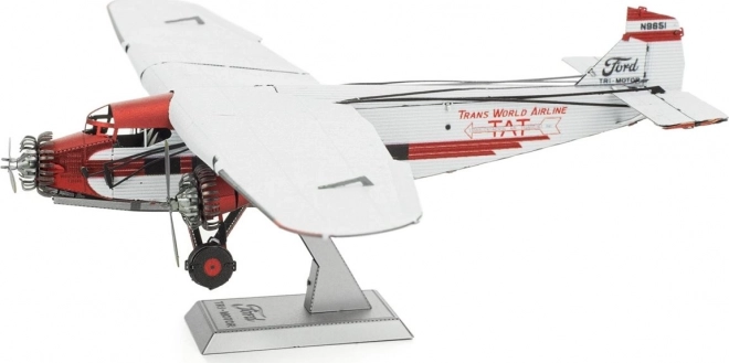 Puzzle 3D metalic avion Ford Trimotor