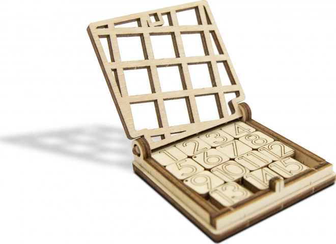 Puzzle 3D din lemn WOODEN CITY - joc mini tip 15