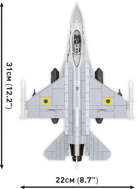 Set de construcție F-16 Fighting Falcon Ucraina