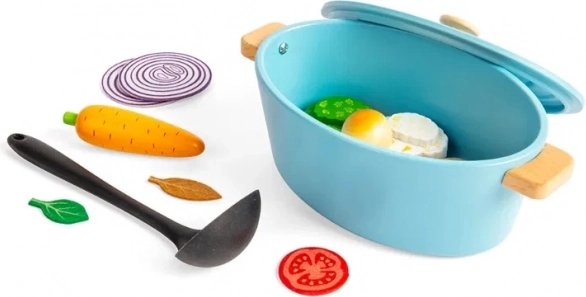 Vas de copt pentru copii cu legume Bigjigs Toys