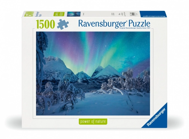 Puzzle Aurora Boreală Dansând 1500 Piese