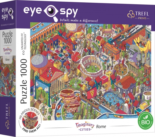 puzzle Trefl Eye-Spy Orașe Imaginare: Roma, Italia 1000 piese