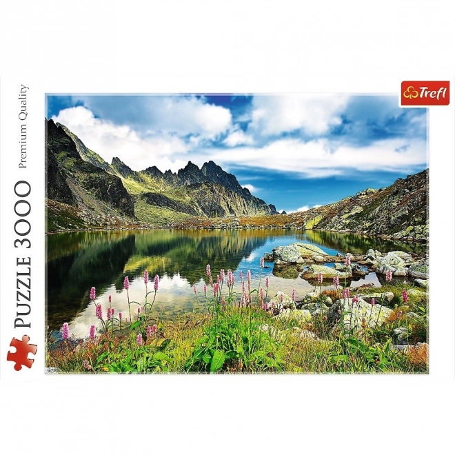 Puzzle 3000 de piese - Slovacia: Tatra, Lacul Staroleśniański