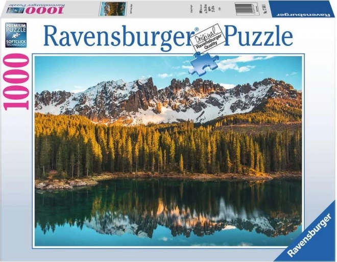 Puzzle lacul Karersee Italia 1000 piese