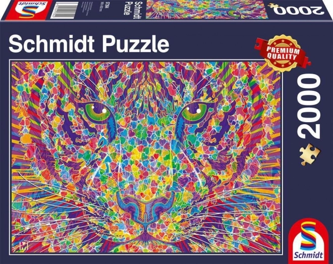 Puzzle Schmidt divinitatea in inima tigrului 2000 de piese