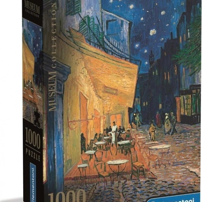 Puzzle Colecția Museum Cleméntoni: Terasa cafenelei noaptea 1000 de piese