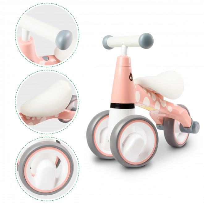 Bicicletă de echilibru Flamingo Ecotoys