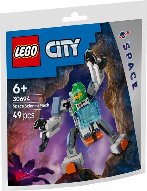 Set LEGO City Mech Spațial Științific