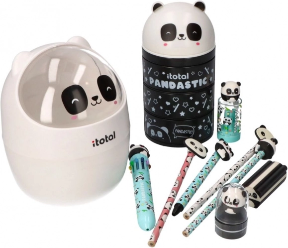 Mini coș pentru masă Panda