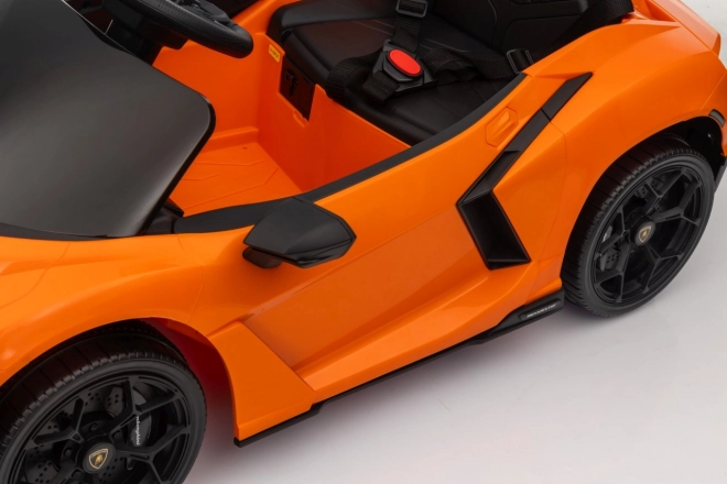 Mașină electrică pentru copii Lamborghini Revuelto portocalie