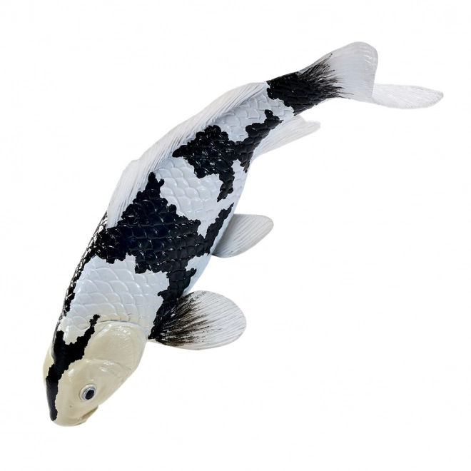 Figurină Mojo crap Koi Shiro Utsuri