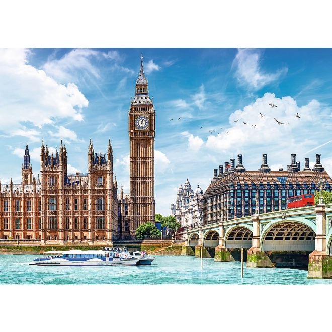 Scenă londoneză iconică în calitate premium