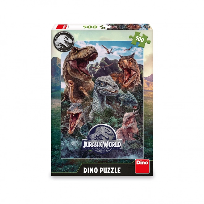 Puzzle DINO Jurassic World 500 de piese