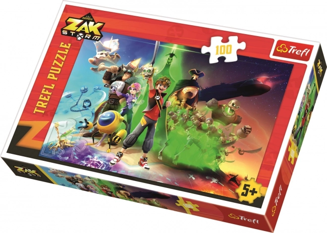 Puzzle Zak Storm: Cucerirea mărilor