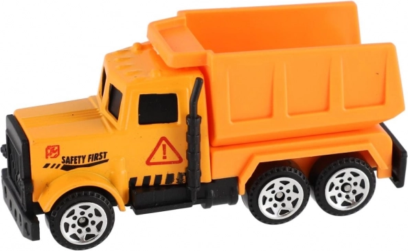 Mini mașini de construcție metal/plastic 7 cm mod liber mix tipuri