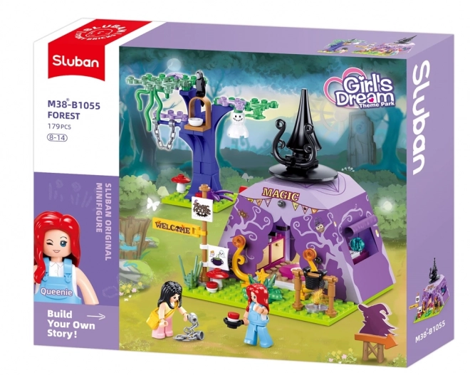 Cort magic în pădurea fermecată Sluban Girls Dream