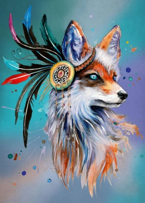 Puzzle Ravensburger Boho Fox 1000 piese