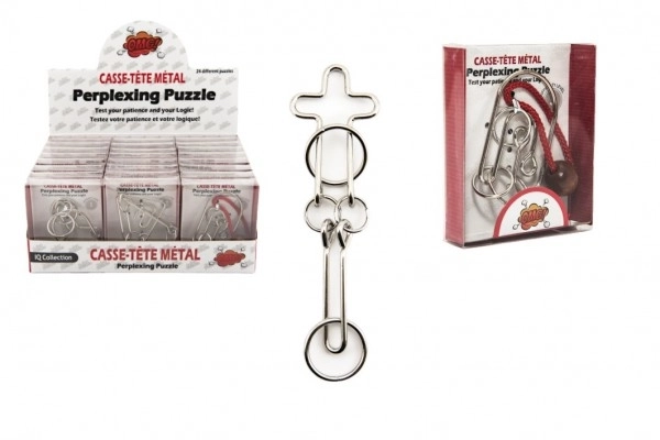 Puzzle metalic 5-7 cm mix de tipuri