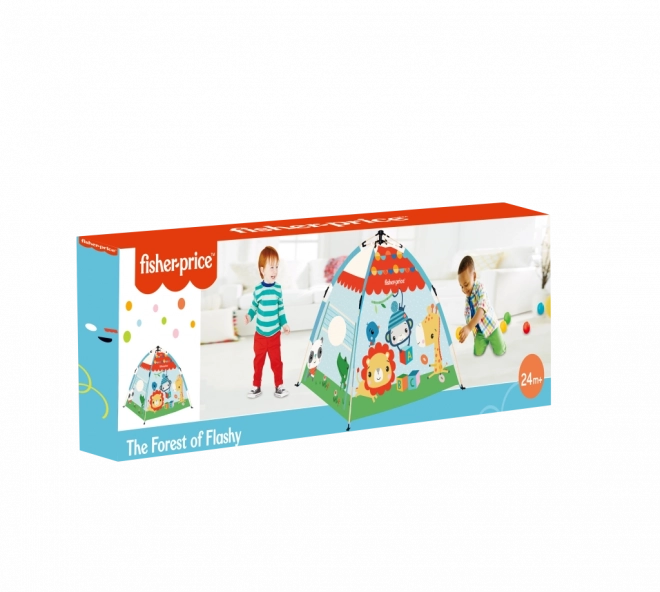 Cort de Joacă pentru Copii Fisher-Price cu Animăluțe