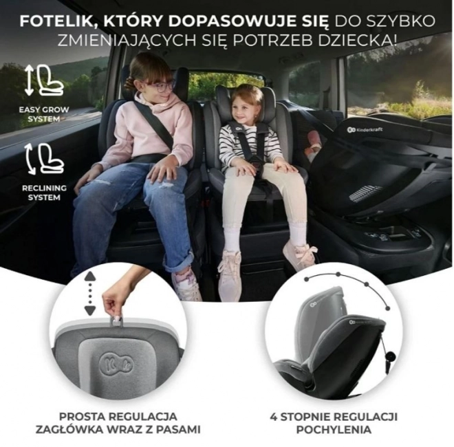 Fotel auto rotativ copii 4 în 1 XPEDITION i-Size