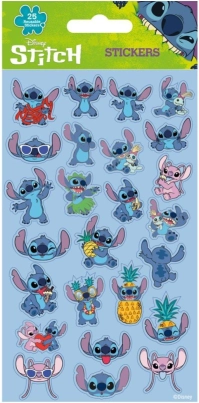 autocolante Lilo și Stitch albastre 25 buc