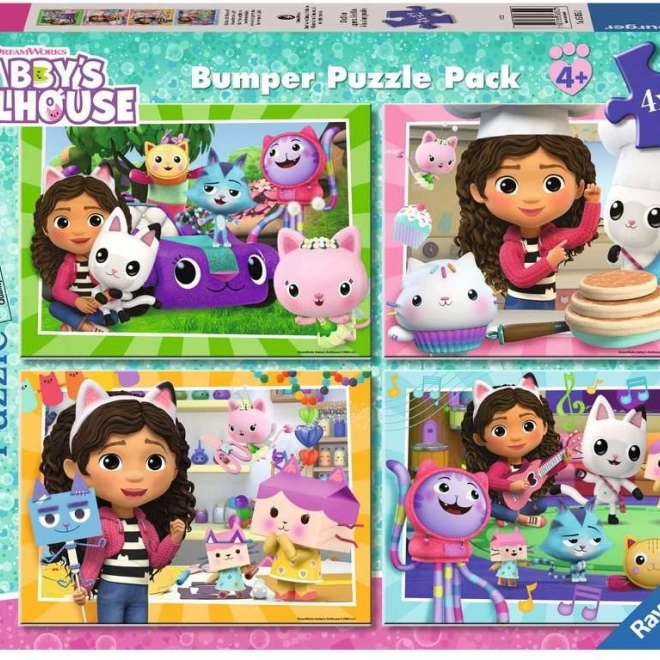 Puzzle Căsuța magică a lui Gabby de la Ravensburger