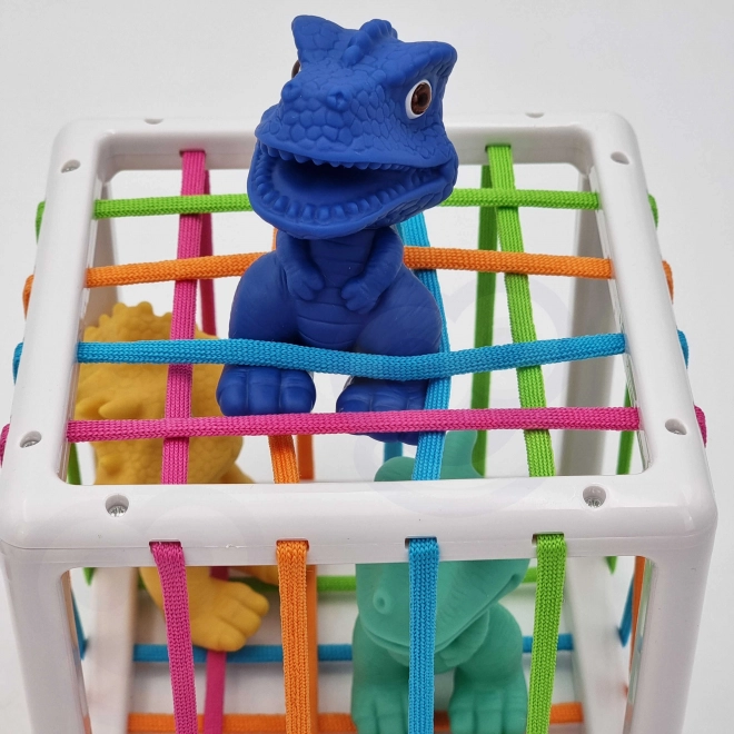 Cub senzorial WOOPIE cu dinozauri pentru copii