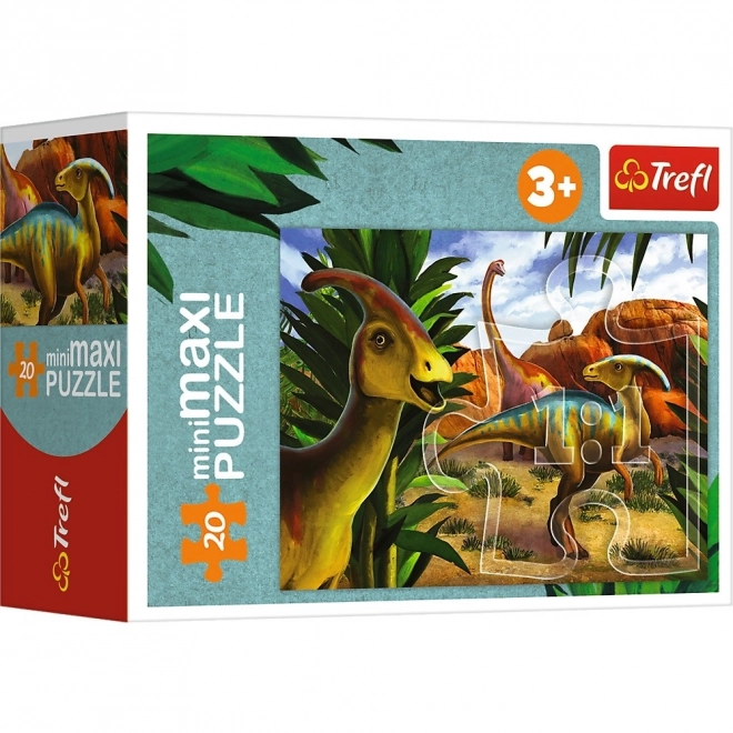 Puzzle Trefl dinozauri: Tyrannosaurus Rex