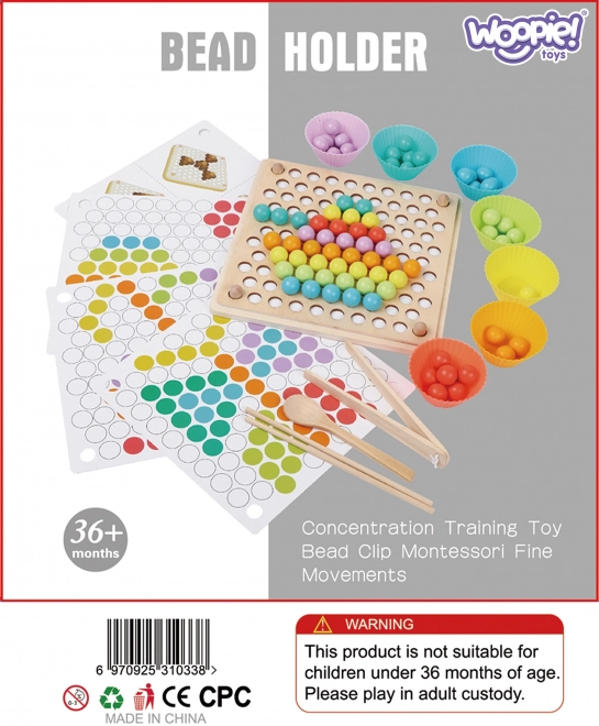 Culori și Forme Joc Montessori Mozaic Sortator