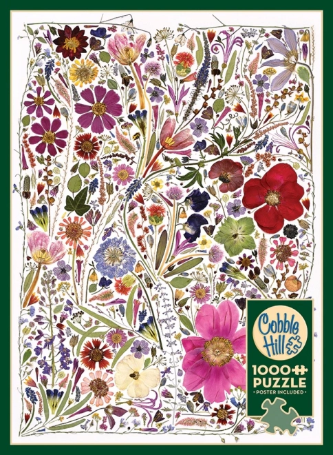 Puzzle Flori Presate Primăvară 1000 Piese de la Cobble Hill